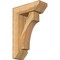 Ekena Millwork Westlake Slat Rough Sawn Bracket w/ Offset Brace, Western Red Cedar, 6"W x 16"D x 24"H BKT0604X16X24WTL06RWR - alternate 1